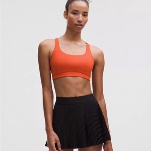 Lululemon Orange Sports Bra, 6